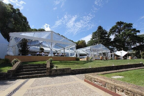 carpa transparente